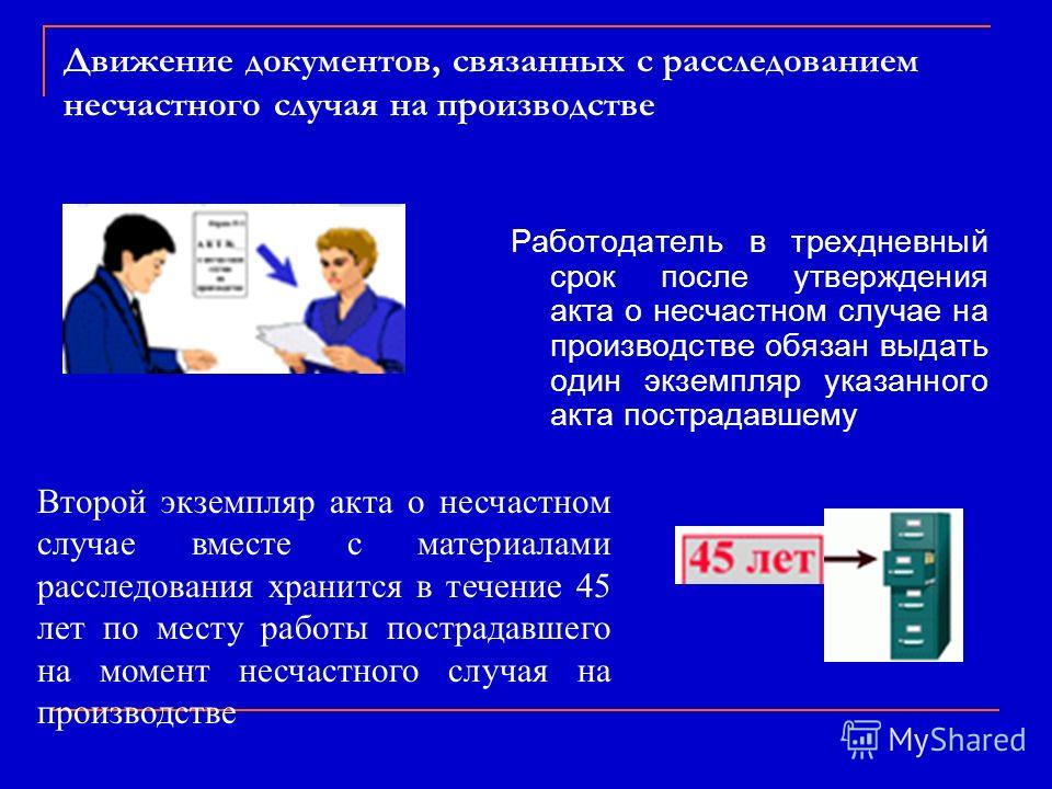 Какой срок расследования тяжелого несчастного случая