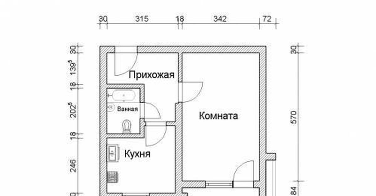 Нарисовать планировку дома онлайн с размерами бесплатно