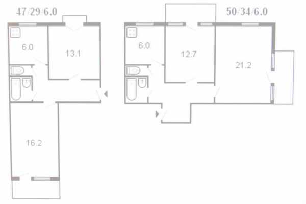 Планировка квартиры сталинка 3 комнаты