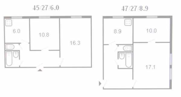 Планировка квартиры сталинка 3 комнаты