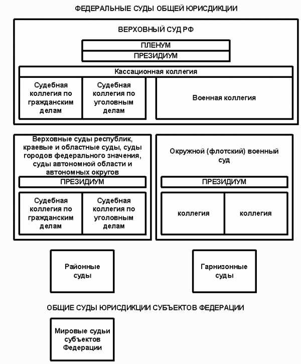 Суды общей юрисдикции план